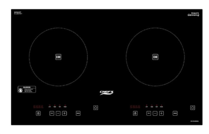 5 lý do bạn nên mua bếp từ đôi chef's eh-dih2000a