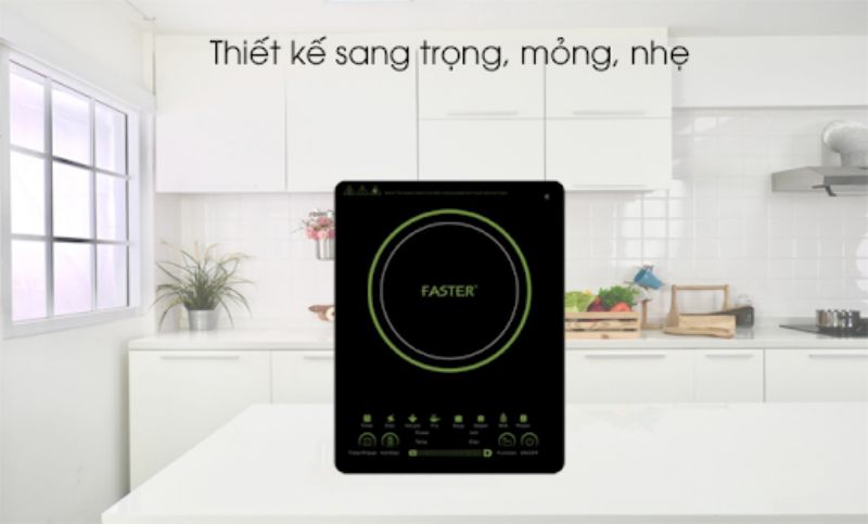 Bếp từ Faster FS 188I thiết kế sang trọng 