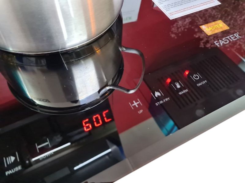 Chế độ giữ ấm ở 60 độ C