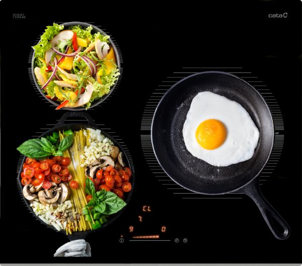 Thiết kế hiện đại bếp từ CataISB 603 BK