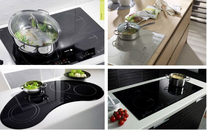 Bếp từ Fagor 3 vùng nấu 