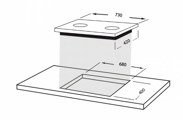 Thông số kỹ thuật của bếp từ Faber FB–2INS
