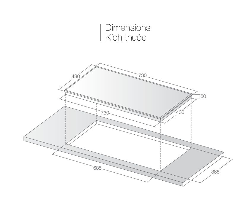 Bếp từ đôi Lorca LCI 886 Plus
