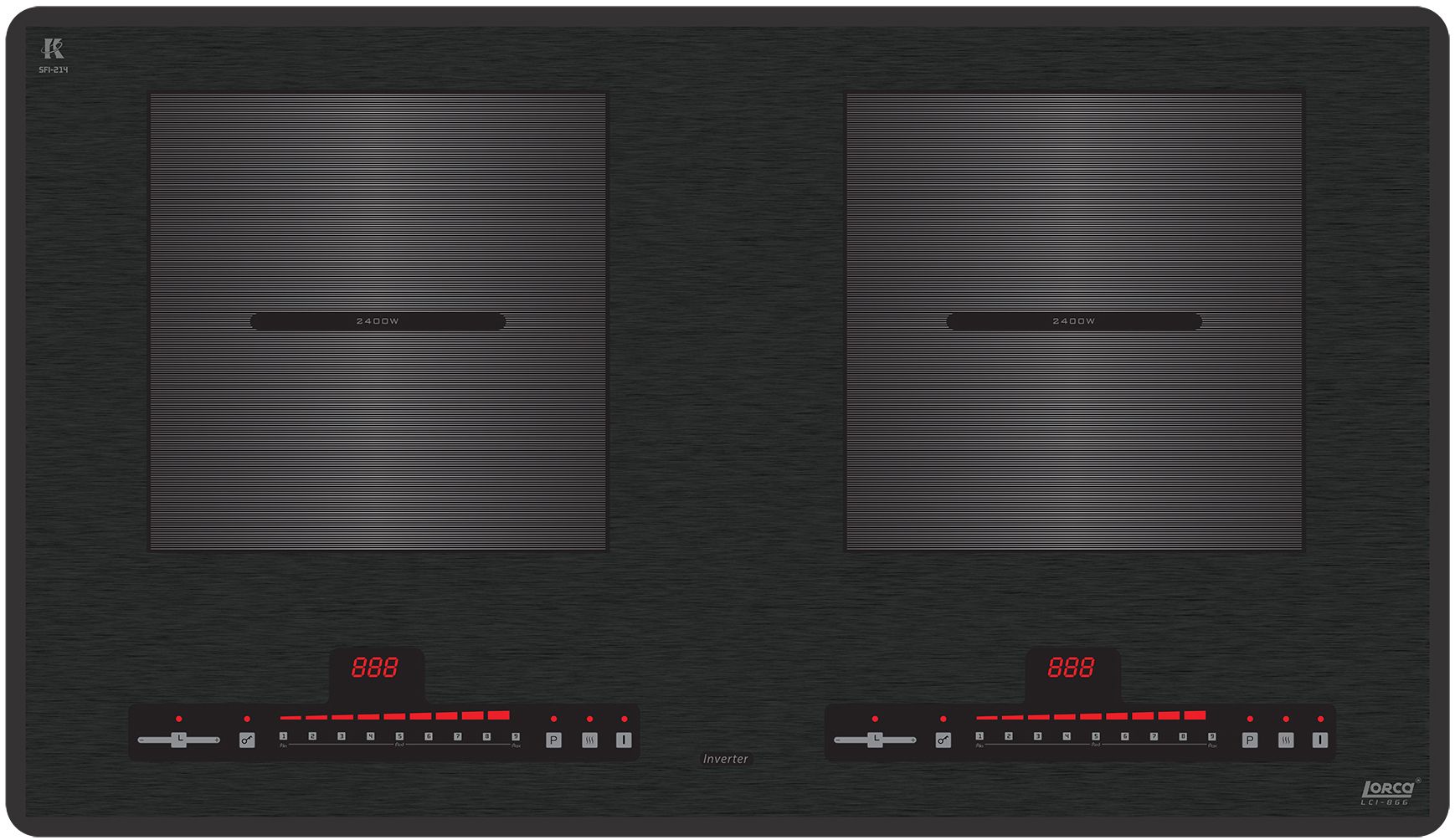 Chi tiết về sản phẩm bếp từ Lorca LCI 866