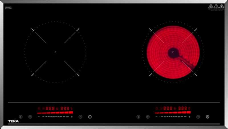 Bếp điện từ Teka HIC 7322S vùng nấu hồng ngoại tiện ích
