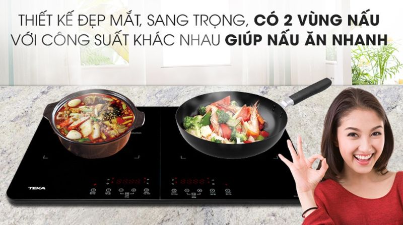 Đánh giá bếp từ Teka DS3502-P tính năng