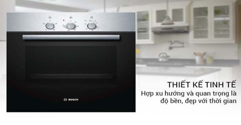 Thiết kế lò nướng bosch HBN211E2M tinh tế, sang trọng